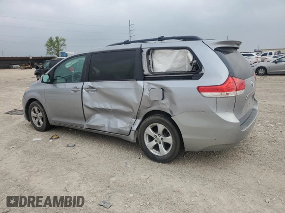 2012 Toyota Sienna LE AAS with VIN 5TDKK3DC8CS183853, listed as a Copart auction lot 51315015 with 178,193 mi miles and Salvage Title. Bid and sale history available at carsss.com. Image 2.