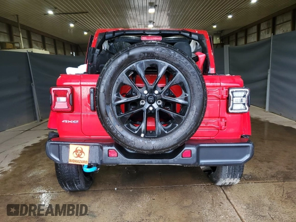 2024 Jeep Wrangler Sahara с VIN 1C4RJXP61RW270324, выставлен на аукционе Copart как лот 64820015 с пробегом 29 492 миль миль и Чистый • Clean title. История ставок и продаж доступна на DreamBid. Изображение 6.