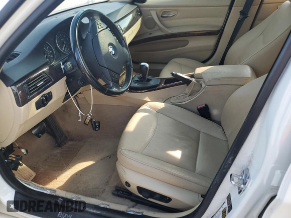 2007 BMW 3 Series 328i with VIN WBAVA33537KX72824, listed as a Copart auction lot 53803445 with Not Provided miles and Clean Title. Bid and sale history available at DreamBid. Image 7.