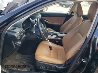 2017 Lexus IS 300 with VIN JTHCM1D28H5020352, listed as a Copart auction lot 43631495 with 78,585 mi miles and Salvage title. Bid and sale history available at DreamBid. Image 7.