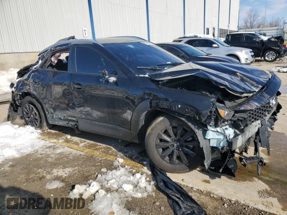 2024 Mazda CX-50 S Premium with VIN 7MMVABDMXRN195875, listed as a Copart auction lot 88483835 with Not provided miles and Salvage title. Bid and sale history available at DreamBid. Image 4.