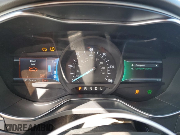 2013 Ford Fusion SE Hybrid with VIN 3FA6P0LU6DR274268, listed as a Copart auction lot 42341505 with 96,184 mi miles and Salvage Title. Bid and sale history available at carsss.com. Image 9.