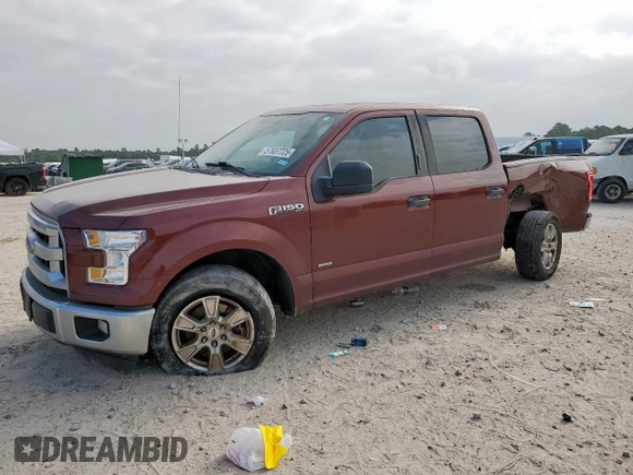 2015 Ford F-150 XL z VIN 1FTEW1CP2FKD88977, wystawiony jako Copart lot #57837725 z przebiegiem 182 041 mil mil oraz Szkoda całkowita • Salvage title. Historia ofert i sprzedaży dostępna na DreamBid. Obrazek 1.