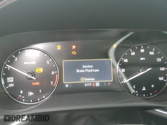 2023 Buick Envision Preferred with VIN LRBFZMR48PD167057, listed as a Copart auction lot 68310254 with 5,177 mi miles and Salvage Title. Bid and sale history available at DreamBid. Image 9.
