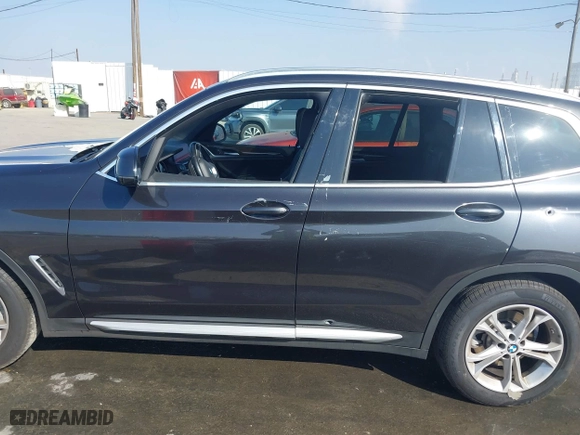 2021 BMW X3 sDrive30i with VIN 5UXTY3C08M9G12128, listed as a IAAI auction lot 41562192 with 33,977 mi miles. Bid and sale history available at carsss.com. Image 14.
