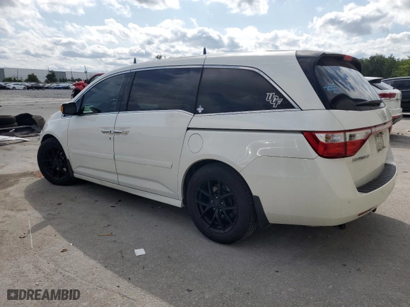 2012 Honda Odyssey Touring with VIN 5FNRL5H97CB113867, listed as a Copart auction lot 51903935 with 247,583 mi miles and Salvage Title. Bid and sale history available at carsss.com. Image 2.