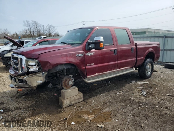 2004 Ford F-250 XL with VIN 1FTNW21P04EC40461, listed as a Copart auction lot 51455135 with 218,925 mi miles and Salvage title. Bid and sale history available at DreamBid. Image 1.