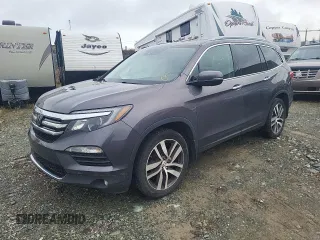 2018 Honda Pilot Touring z VIN 5FNYF6H93JB500695, wystawiony jako Copart lot #83302284 z przebiegiem 12 086 mil mil oraz Szkoda całkowita • Salvage title. Historia ofert i sprzedaży dostępna na DreamBid. Obrazek 1.
