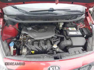 2014 Kia Rio LX with VIN KNADM4A36E6417050, listed as a IAAI auction lot 42005888 with 129,433 mi miles. Bid and sale history available at carsss.com. Image 10.