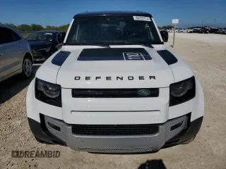 2022 Land Rover Defender SE with VIN SALEPERU1N2100701, listed as a Copart auction lot 80293774 with Not provided miles and Salvage title. Bid and sale history available at DreamBid. Image 5.