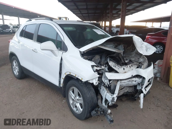2020 Chevrolet Trax LT with VIN KL7CJLSB0LB040725, listed as a IAAI auction lot 41450707 with 53,422 mi miles and . Bid and sale history available at DreamBid. Image 1.