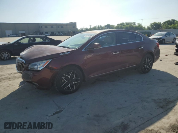 2016 Buick LaCrosse Leather with VIN 1G4GB5G38GF177016, listed as a Copart auction lot 54244435 with Not Provided miles and Salvage Title. Bid and sale history available at DreamBid. Image 1.