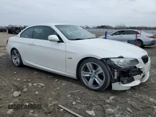 2013 BMW 3 Series 335i with VIN WBADX7C58DJ589356, listed as a Copart auction lot 85731764 with 107,492 mi miles and Salvage Title. Bid and sale history available at DreamBid. Image 4.