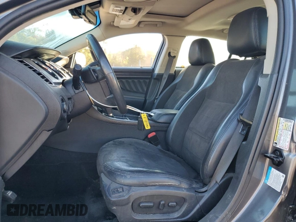 2012 Ford Taurus SHO с VIN 1FAHP2KT7CG119165, выставлен на аукционе Copart как лот 75435444 с пробегом Не указан миль и Списание • Salvage title. История ставок и продаж доступна на DreamBid. Изображение 7.
