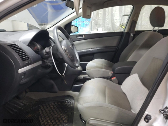 2011 Nissan Sentra 2.0 SR with VIN 3N1AB6AP8BL708860, listed as a Copart auction lot 82748334 with 123,798 mi miles and Salvage Title. Bid and sale history available at carsss.com. Image 7.