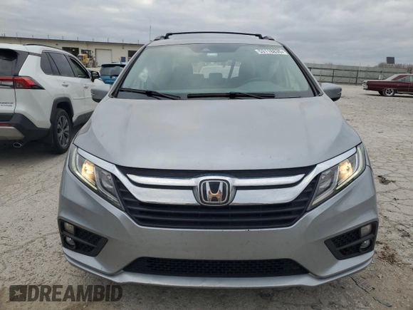 2019 Honda Odyssey EX-L z VIN 5FNRL6H73KB121127, wystawiony jako Copart lot #53118835 z przebiegiem 87 261 mil mil oraz Szkoda całkowita • Salvage title. Historia ofert i sprzedaży dostępna na DreamBid. Obrazek 5.