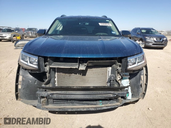 2021 Volkswagen Atlas S with VIN 1V2AP2CA8MC591195, listed as a Copart auction lot 43898235 with 51,443 mi miles and Salvage title. Bid and sale history available at DreamBid. Image 5.
