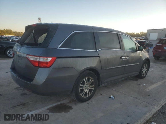 2011 Honda Odyssey EX-L with VIN 5FNRL5H64BB007901, listed as a Copart auction lot 73326864 with 149,699 mi miles and Clean Title. Bid and sale history available at DreamBid. Image 3.