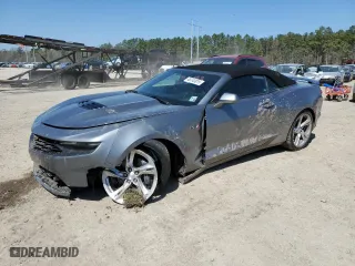 2022 Chevrolet Camaro LT1 with VIN 1G1FF3D73N0101521, listed as a Copart auction lot 48743815 with 40,411 mi miles and Salvage Title. Bid and sale history available at carsss.com. Image 1.