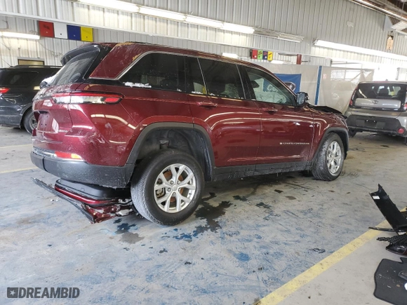 2023 Jeep Grand Cherokee Limited with VIN 1C4RJHBG9PC517058, listed as a Copart auction lot 43513915 with 0 mi miles and Non Repairable. Bid and sale history available at carsss.com. Image 3.