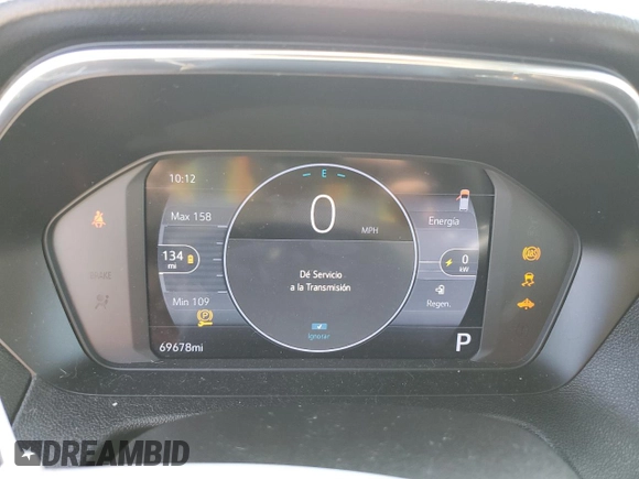 2023 Chevrolet Bolt EV 1LT with VIN 1G1FW6S05P4115360, listed as a Copart auction lot 60748555 with 69,678 mi miles and Salvage title. Bid and sale history available at DreamBid. Image 9.