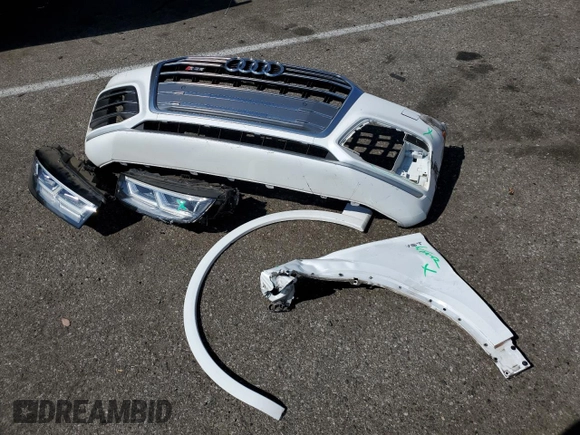 2018 Audi SQ5 Premium Plus with VIN WA1A4AFY6J2232811, listed as a Copart auction lot 66022194 with 56,315 mi miles and Salvage Title. Bid and sale history available at DreamBid. Image 13.