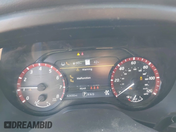 2021 Nissan Titan Pro-4X z VIN 1N6AA1ED1MN517476, wystawiony jako IAAI lot #41422217 z przebiegiem 62 650 mil mil oraz . Historia ofert i sprzedaży dostępna na DreamBid. Obrazek 7.