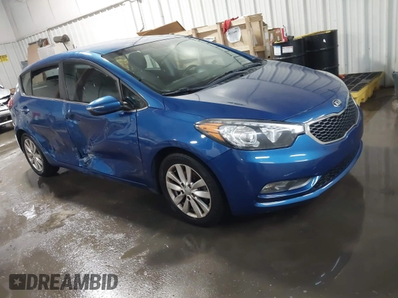 2015 Kia Forte EX with VIN KNAFX5A85F5292051, listed as a IAAI auction lot 41475644 with 155,771 mi miles and . Bid and sale history available at carsss.com. Image 1.