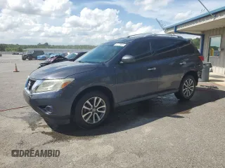 2013 Nissan Pathfinder SL with VIN 5N1AR2MN3DC652042, listed as a Copart auction lot 61175045 with 210,685 mi miles and Salvage title. Bid and sale history available at DreamBid. Image 1.