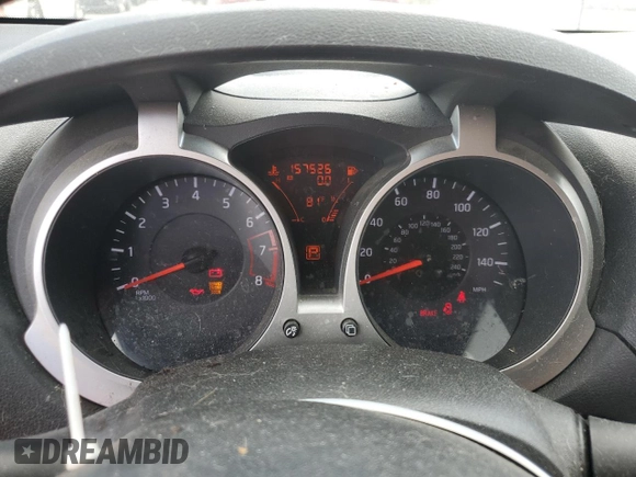 2012 Nissan Juke SL with VIN JN8AF5MR4CT115734, listed as a Copart auction lot 56583045 with 157,526 mi miles and Clean Title. Bid and sale history available at DreamBid. Image 9.