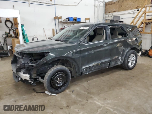2022 Ford Explorer with VIN 1FMSK8BH0NGC20396, listed as a Copart auction lot 87469724 with 23,633 mi miles and Salvage Title. Bid and sale history available at carsss.com. Image 1.