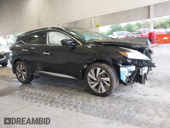 2020 Nissan Murano SL z VIN 5N1AZ2CS1LN142296, wystawiony jako IAAI lot #42222427 z przebiegiem 69 834 mil mil oraz . Historia ofert i sprzedaży dostępna na DreamBid. Obrazek 14.