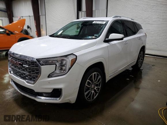 2022 GMC Terrain Denali with VIN 3GKALXEV9NL290603, listed as a Copart auction lot 56872735 with 40,317 mi miles and Salvage title. Bid and sale history available at DreamBid. Image 1.