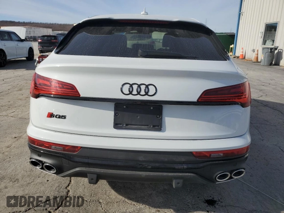 2023 Audi SQ5 Sportback Premium Plus z VIN WA124AFY3P2032515, wystawiony jako Copart lot #84814574 z przebiegiem 17 901 mil mil oraz Szkoda całkowita • Salvage title. Historia ofert i sprzedaży dostępna na DreamBid. Obrazek 6.