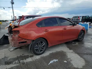 2021 Kia Forte GT-Line with VIN 3KPF34AD4ME318985, listed as a Copart auction lot 59023575 with 94,572 mi miles and Salvage title. Bid and sale history available at DreamBid. Image 3.