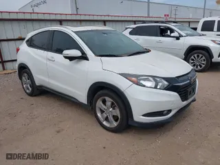 2016 Honda HR-V EX-L w/Navi with VIN 3CZRU5H78GM725356, listed as a IAAI auction lot 42082651 with 187,802 mi miles. Bid and sale history available at carsss.com. Image 1.