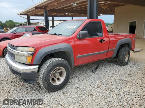 2006 Chevrolet Colorado 1LT z VIN 1GCDT146568250406, wystawiony jako Copart lot #55317635 z przebiegiem 273 636 mil mil oraz Szkoda całkowita • Salvage title. Historia ofert i sprzedaży dostępna na DreamBid. Obrazek 1.