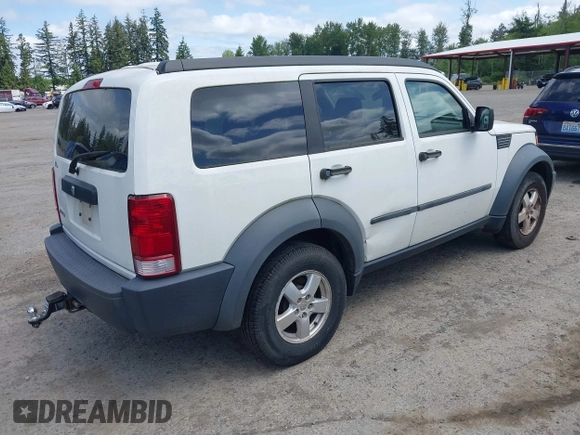 2007 Dodge Nitro SXT with VIN 1D8GT28K37W597001, listed as a IAAI auction lot 42350016 with 104,535 mi miles and . Bid and sale history available at DreamBid. Image 4.