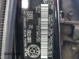 2012 Toyota Yaris L with VIN JTDKTUD39CD530685, listed as a Copart auction lot 53840085 with Not Provided miles and Salvage Title. Bid and sale history available at DreamBid. Image 12.