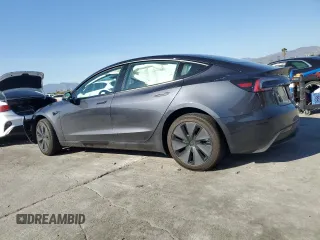 2025 Tesla Model 3 Long Range with VIN 5YJ3E1EA6SF895973, listed as a Copart auction lot 50271855 with Not Provided miles and Salvage Title. Bid and sale history available at DreamBid. Image 2.