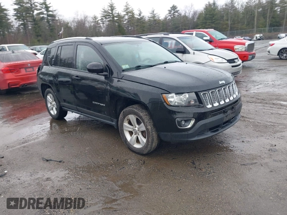 2015 Jeep Compass High Altitude Edition with VIN 1C4NJDEB7FD110128, listed as a IAAI auction lot 41956356 with 111,144 mi miles. Bid and sale history available at carsss.com. Image 1.