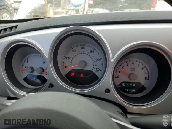 2008 Chrysler PT Cruiser z VIN 3A8FY48B98T147814, wystawiony jako Copart lot #53467045 z przebiegiem 72 404 mil mil oraz Szkoda całkowita • Salvage title. Historia ofert i sprzedaży dostępna na DreamBid. Obrazek 9.