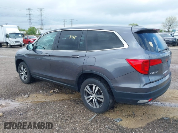 2016 Honda Pilot EX-L with VIN 5FNYF6H51GB097337, listed as a IAAI auction lot 42173415 with 145,415 mi miles. Bid and sale history available at carsss.com. Image 3.