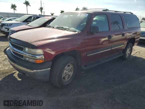 2004 Chevrolet Suburban LT with VIN 3GNEC16ZX4G329869, listed as a Copart auction lot 75017474 with 129,922 mi miles and Salvage Title. Bid and sale history available at carsss.com. Image 1.