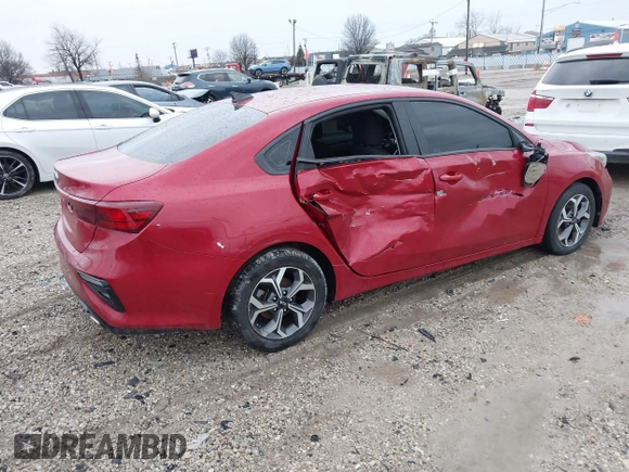 2019 Kia Forte LXS with VIN 3KPF24AD7KE138545, listed as a IAAI auction lot 41674333 with 81,779 mi miles. Bid and sale history available at carsss.com. Image 4.
