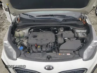 2020 Kia Sportage LX with VIN KNDPM3AC0L7824136, listed as a Copart auction lot 46140475 with 29,750 mi miles and Salvage Title. Bid and sale history available at carsss.com. Image 14.