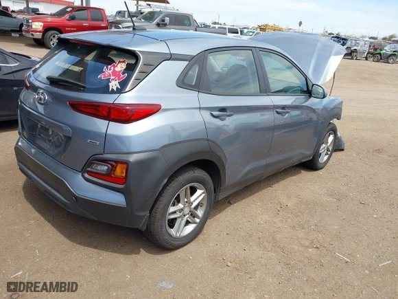 2019 Hyundai Kona SE with VIN KM8K1CAAXKU249380, listed as a IAAI auction lot 42092163 with 71,212 mi miles. Bid and sale history available at carsss.com. Image 4.