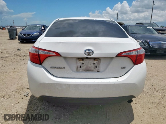 2016 Toyota Corolla L with VIN 5YFBURHE4GP423357, listed as a Copart auction lot 60898535 with 140,188 mi miles and Salvage title. Bid and sale history available at DreamBid. Image 6.