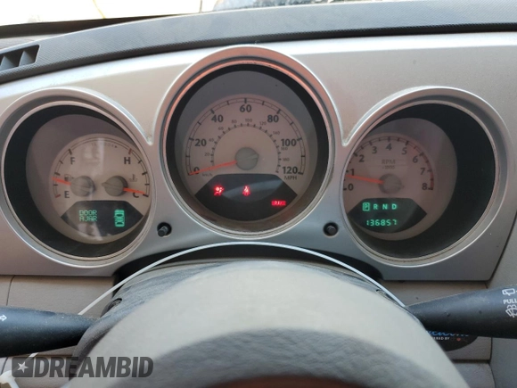 2008 Chrysler PT Cruiser Touring z VIN 3A8FY58BX8T132535, wystawiony jako Copart lot #64319545 z przebiegiem 136 857 mil mil oraz Szkoda całkowita • Salvage title. Historia ofert i sprzedaży dostępna na DreamBid. Obrazek 9.