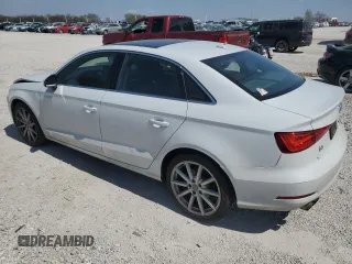 2015 Audi A3 1.8T Premium with VIN WAUACGFF8F1024014, listed as a Copart auction lot 50642315 with 95,825 mi miles and Salvage Title. Bid and sale history available at carsss.com. Image 2.